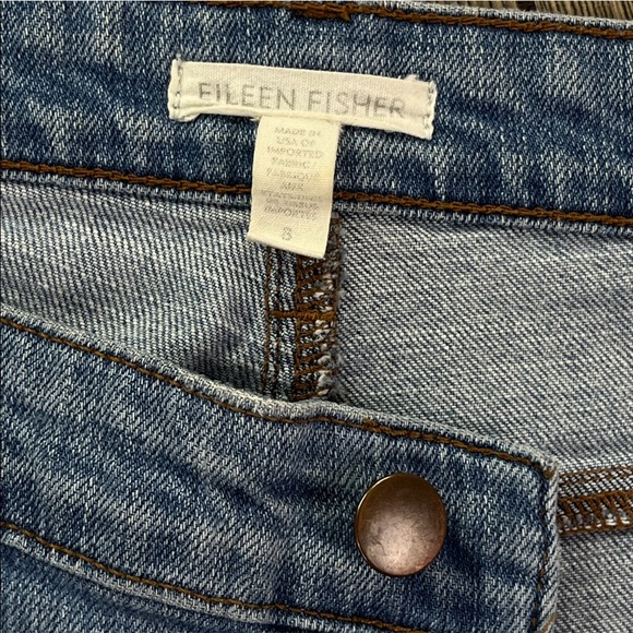 SOLD! Eileen Fisher Organic Cotton Boyfriend Jeans - Picture 8 of 10